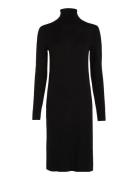 Merino Wool Knee Dress Calvin Klein Black