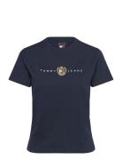 Tjw Reg Crest Linear Tee Ext Tommy Jeans Navy