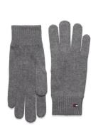 Essential Flag Gloves Tommy Hilfiger Grey