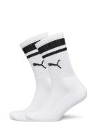 Puma Unisex Heritage Crew Sock 2P PUMA White