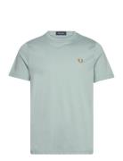 Crew Neck T-Shirt Fred Perry Blue