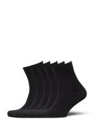 5-Pk Basic Running Socks ZEBDIA Black