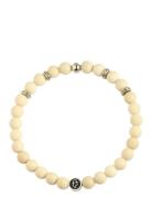 Beads Bracelet 6Mm Edd. Cream