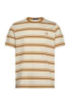 Stripe T-Shirt Fred Perry Beige