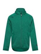 Fleece Sweater, Hopper Reima Green