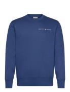 Printed Graphic C-Neck Sweat GANT Blue