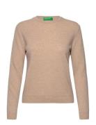 Crewneck Jersey United Colors Of Benetton Beige