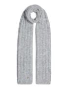 Th Timeless Scarf Tommy Hilfiger Grey