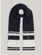 Th Naval Cable Scarf Tommy Hilfiger Navy