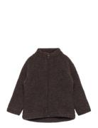 Wool Baby Jacket Mikk-line Brown