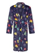 Cute Christmas Robe Blue Christmas Sweats Blue