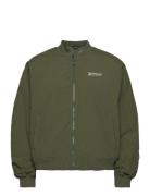 Linear Heritage Woven Bomber Jacket New Balance Khaki