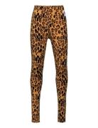 Basic Leopard Leggings Mini Rodini Brown