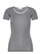 Juliana T-Shirt Short Sleeve Wool Femilet Grey