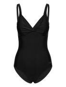 Womens Shaping Cross Knot 1 Pc Speedo Black