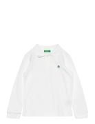 L/S Polo Shirt United Colors Of Benetton White