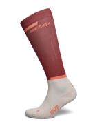 Cep The Run Socks, Tall, V4, Women CEP Burgundy