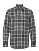 Reg Tartan Melange Check Shirt GANT Black