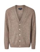 Loke Yak Blend Wool Cardigan Lexington Clothing Beige