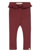 Nbfrachel Nin Slim Legging Hea Lil Lil'Atelier Burgundy