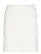 Brielle Short Knitted Skirt Bubbleroom White