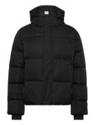 Monogram Puffer Jacket Daily Paper Black