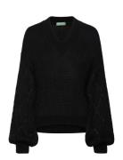 V Neck Sweater L/S United Colors Of Benetton Black