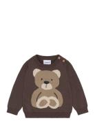 Nbmrosol Ls Knit Name It Brown