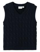 Nmmremon Knit Slipover Name It Navy