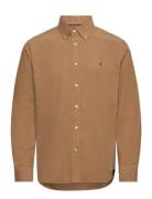 Solid Corduroy Rf Shirt Tommy Hilfiger Brown