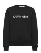 Institutional Logo Sweatshirt Calvin Klein Black