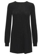 Onlcarol L/S Glitter Bow Dress Jrs ONLY Black