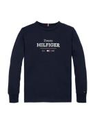 Monotype 1985 Reg Tee Ls Tommy Hilfiger Navy