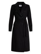 Wool Coat, Cadeo Ivo Nikkolo Black