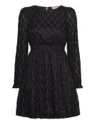 Vmnolita Ls O-Neck Short Dress Vma Vero Moda Black