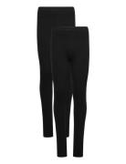 Sweat Leggings W.aop Minymo Black