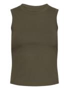 Studio Rib Tank Björn Borg Khaki