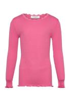 Rkbeatha Ls Lace Top Rosemunde Kids Pink