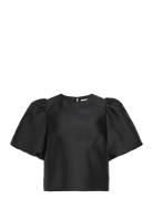 Vishina 2/4 O-Neck Top/Dc/Ka Vila Black