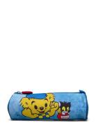 Bamse Happy Friends Round Pencil Case Euromic Blue