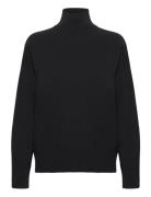 Superfine Lambswool Stand Collar GANT Black