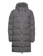 Alta Longer Puffer Jacket W3T4 Rains Grey