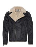 Faux Sheerling Jacket Scotch & Soda Black