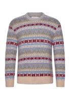 Fair Isle C-Neck GANT Patterned