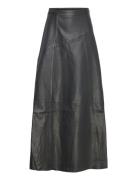 Giana Maxi Skirt AllSaints Black