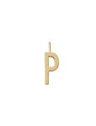 16Mm Matt 18K Gold Plated Silver A-Z Design Letters Gold