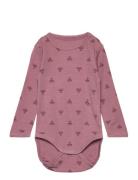 Hmlbambo Body Ls Hummel Pink