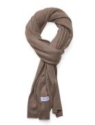 Big Classic Scarf Davida Cashmere Beige