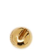 Ball Charm Design Letters Gold