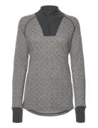 Voss Cashmere Mix Half Zip Kari Traa Patterned